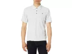 Ace Vista Short Sleeve Polo (white Heather)