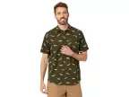 One Only Lido Stretch Short Sleeve Woven (charcoal Fern)