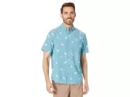 One Only Stretch Print Short Sleeve Woven (tahitian Teal)