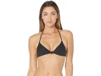 Simply Seamless Tri Bikini Top (black)