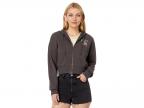 Darcie Zip Hoodie (washed Black)