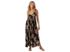 Saltwater Essentials Mel Printed Maxi (black)