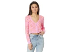 Spring Fling Sweater (hibiscus Kiss)