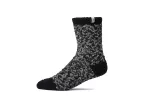 Cozy Chenille Socks (black/grey)