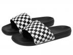 La Costa Slide-on ((checkerboard) True White/black)